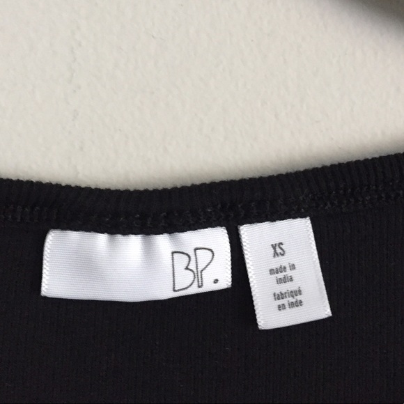 SOLD! BP Basic Ribbed Lettuce Edge Baby Tee - Picture 2 of 8